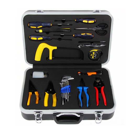 Grandway GW568 Basic ToolKit for Fiber Optic Cable Construction and Maintenance